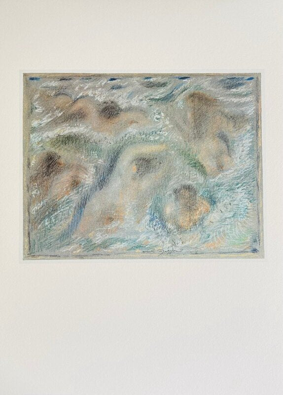 Nageurs d'André Masson, 1950