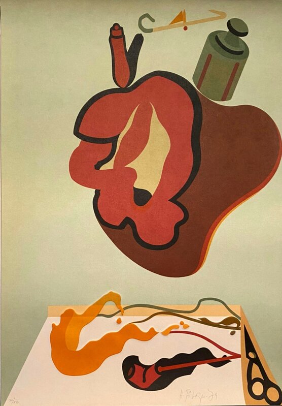Le cercle by Hervé Télémaque, 1974