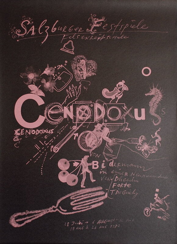 Salzburger Festipiele by Jean Tinguely, 1972