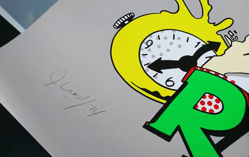 Clock 2 de CRASH (John "Crash" Matos), 2014 (vue 3)