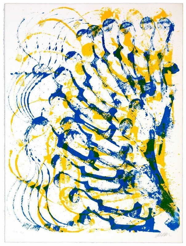 Accumulation de violons d'Arman, 1985