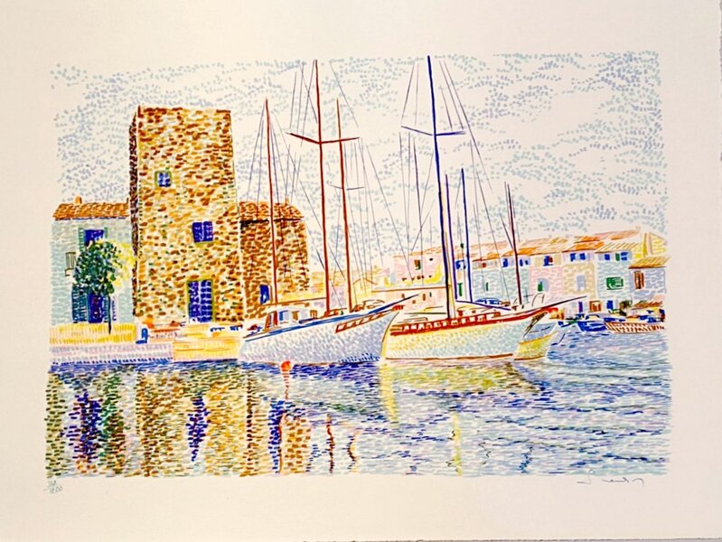 Port Grimaud de Serge Mendjisky, 1969