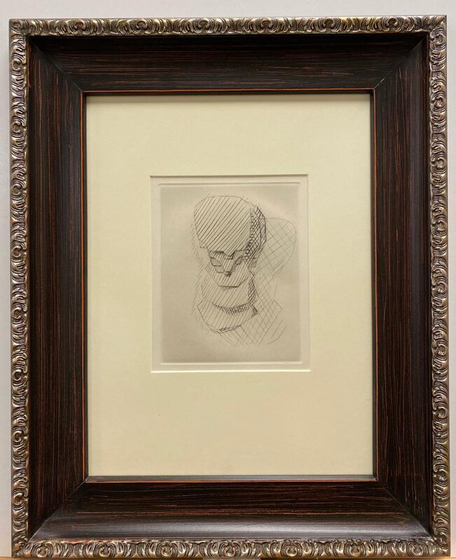 Buste by Jacques Villon, 1959