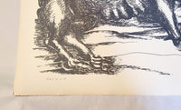 The Labours of Hercule - The dog of Geryon d'Ossip Zadkine, 1960 (vue 2)