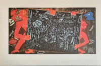 Raub der Sabinerin de Jörg Immendorff, 1990