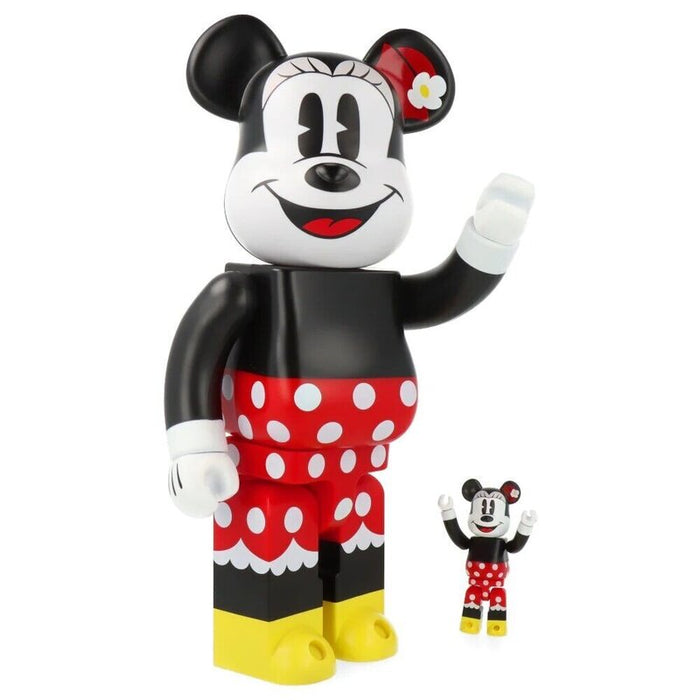 Minnie Mouse 400% + 100% by BE@RBRICK, 2022