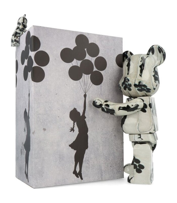 Bearbrick Flying Balloons Girl 400% + 100% de BE@RBRICK, 2022 (vue 4)