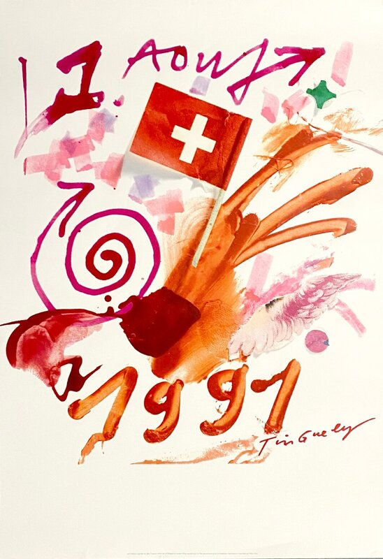 1 Août 1991 (700 years Switzerland) by Jean Tinguely, 1991