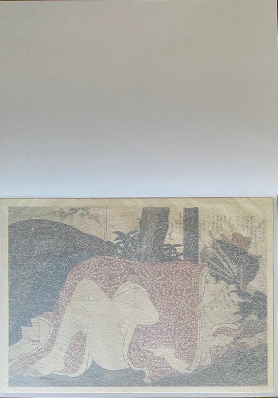Ukiyo-e Shunga Edo Era de Kitagawa Utamaro, 1995 (vue 2)