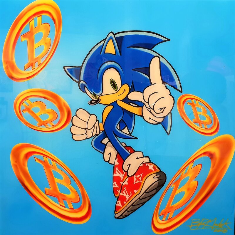 Sonic Bit Coins de Ben Gulak, 2018