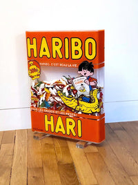 Coffrage HARIBO Hari d'Annick Cuadrado, 2018 (vue 2)
