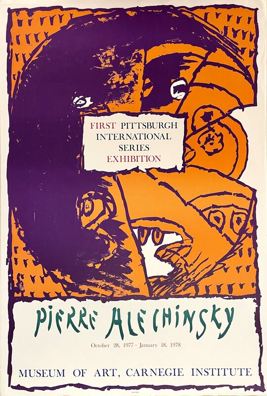 The year of the Snake by Pierre Alechinsky, 1977
