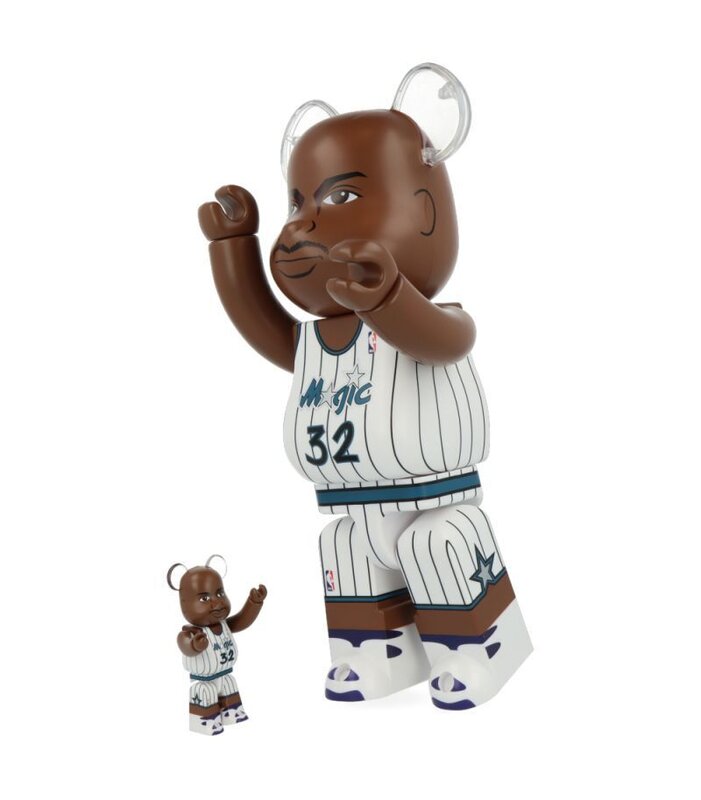 Bearbrick Shaquille O'Neal 400% + 100% by BE@RBRICK, 2021