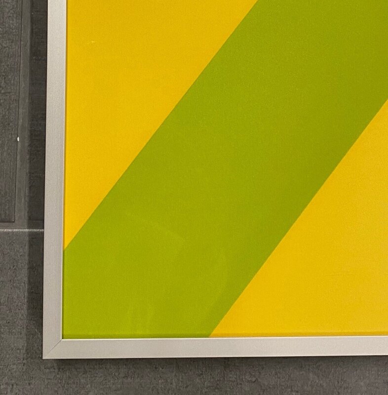 Composition Yellow / Green by Olivier Mosset, 2003 (view 3)