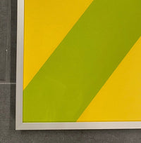 Composition Yellow / Green by Olivier Mosset, 2003 (view 3)