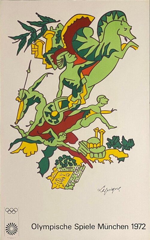 Munich Olympic Games de Charles Lapicque, 1972