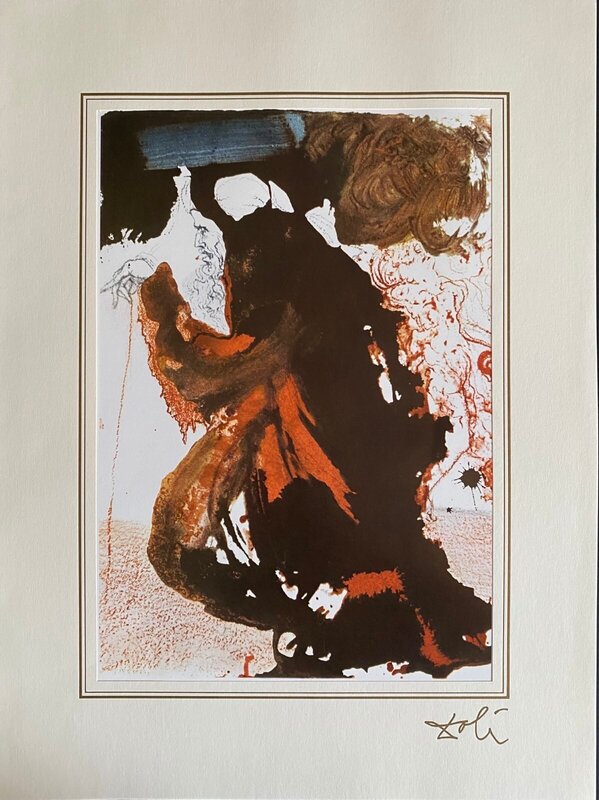 Announcement of the Last Judgment (Zephaniah 1:14-17) by Salvador Dalí, 1985