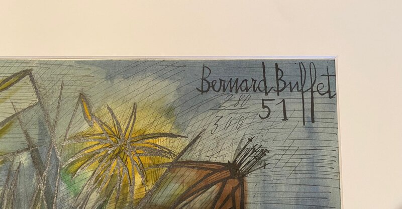 Fleurs de Bernard Buffet, 1951 (vue 2)