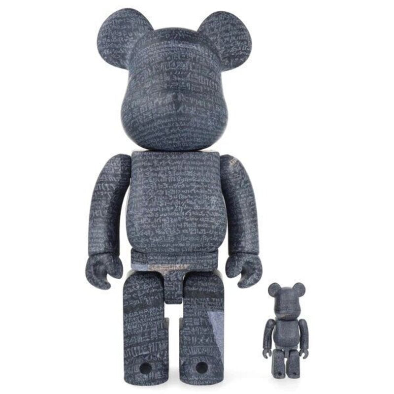 Bearbrick British Museum - The Rosetta Stone 400% + 100% by BE@RBRICK, 2022