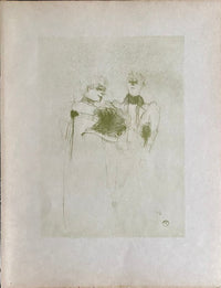 Mademoiselle Lender, in Madam Satan de Henri de Toulouse-Lautrec, 1927