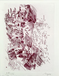 Hommage à Hans Arp de Camille Bryen, 1967