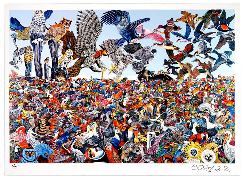 Bird Landscape d'Erró, 2020