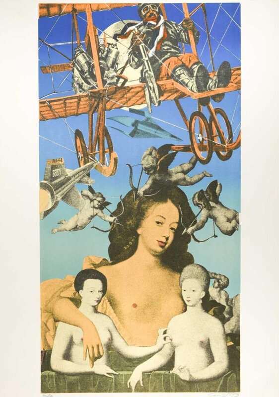 Gabrielle d'Estrées by Erró, 1973