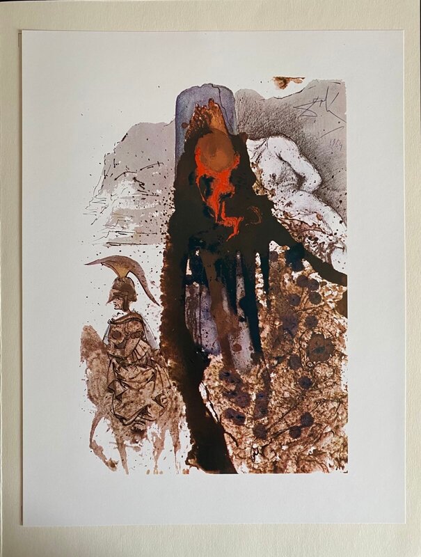 The Scourged Christ (Matthew 27:25-26) de Salvador Dalí, 1985 (vue 2)