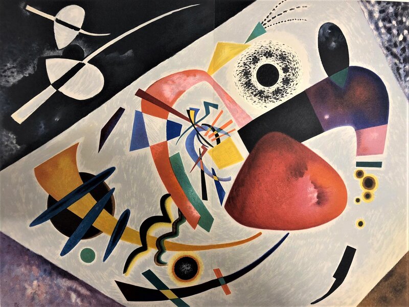 Tâche rouge de Wassily Kandinsky, 1960