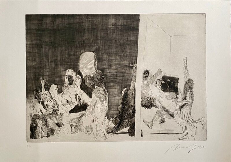 Komet d'Alfred Hrdlicka, 1970