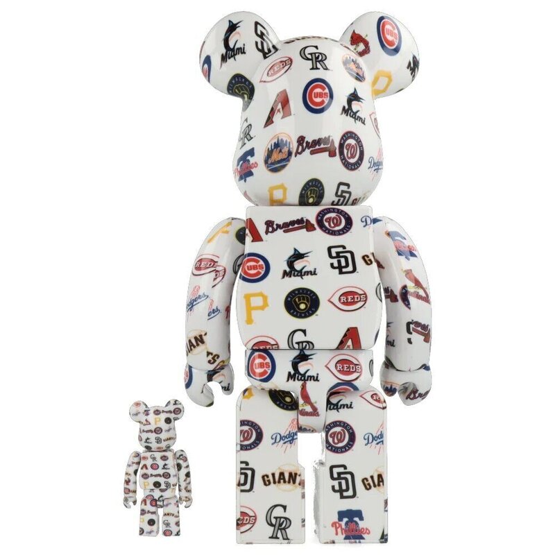 MLB National League 400% + 100% de BE@RBRICK, 2022 (vue 3)