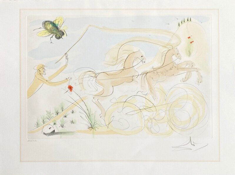 Le Coche et la mouche de Salvador Dalí, 1974