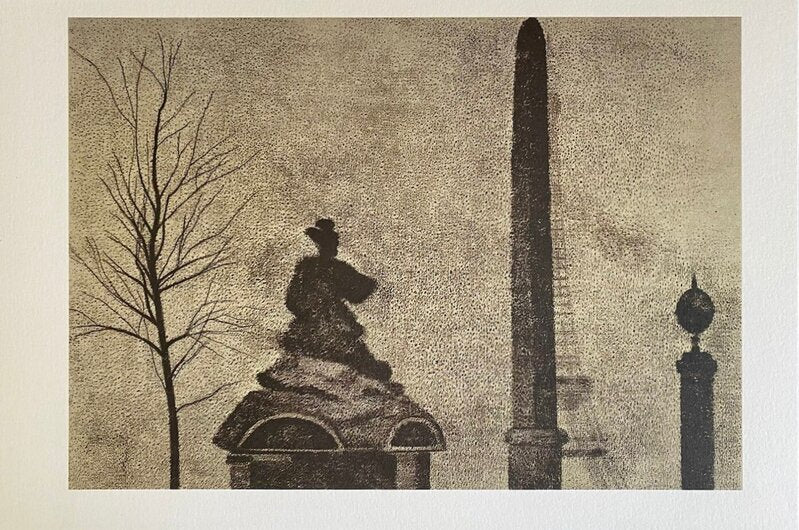 Place de la Concorde de R. B. Kitaj, 1990
