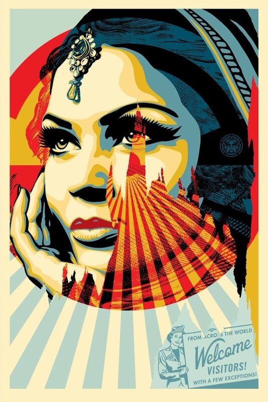 Target Exceptions by Shepard Fairey, 2020