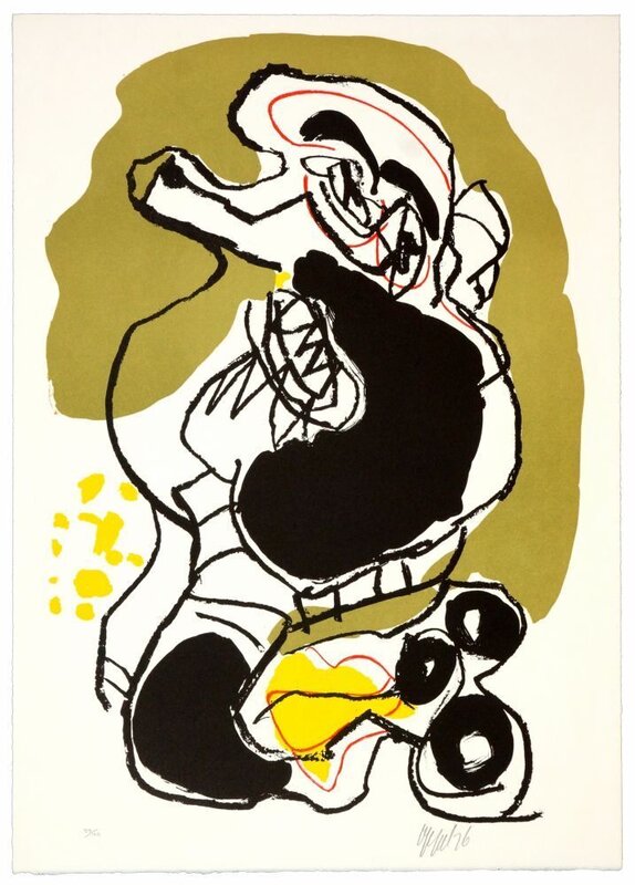 Pour Jorn by Karel Appel, 1976