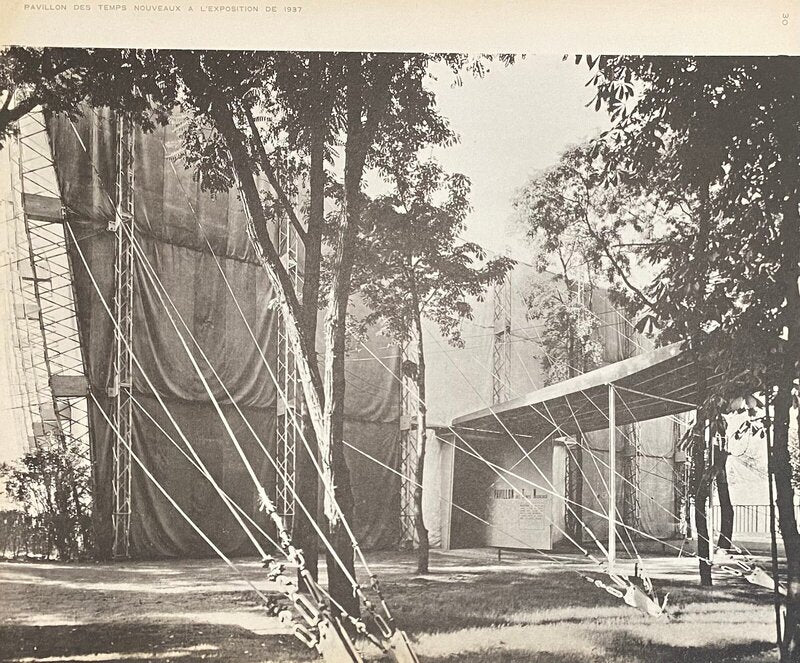 Pavillon des temps nouveaux by Le Corbusier, 1938
