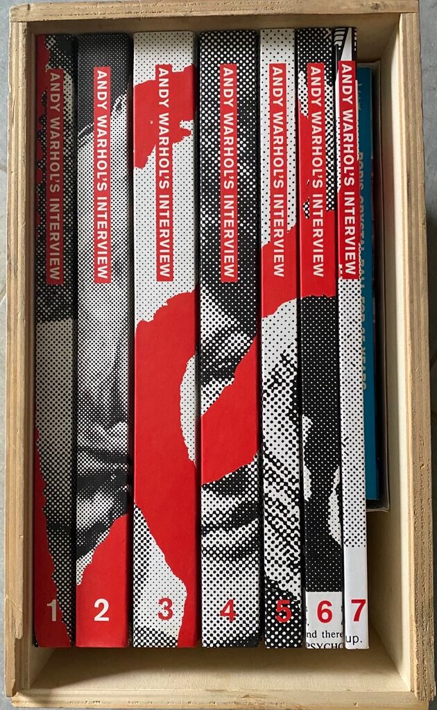 Andy Warhol's Interview (7 volume box set) by Andy Warhol, 2004 (view 2)