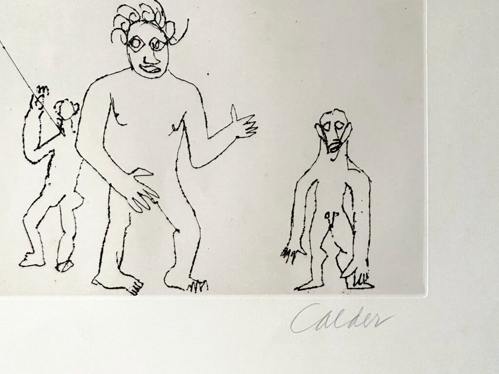 Santa Claus VII d'Alexander Calder, 1974 (vue 3)