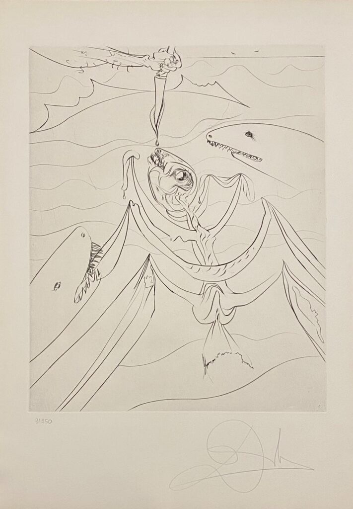 The Old Man and the Sea - The Struggle de Salvador Dalí, 1974