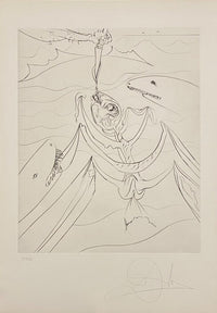 The Old Man and the Sea - The Struggle de Salvador Dalí, 1974