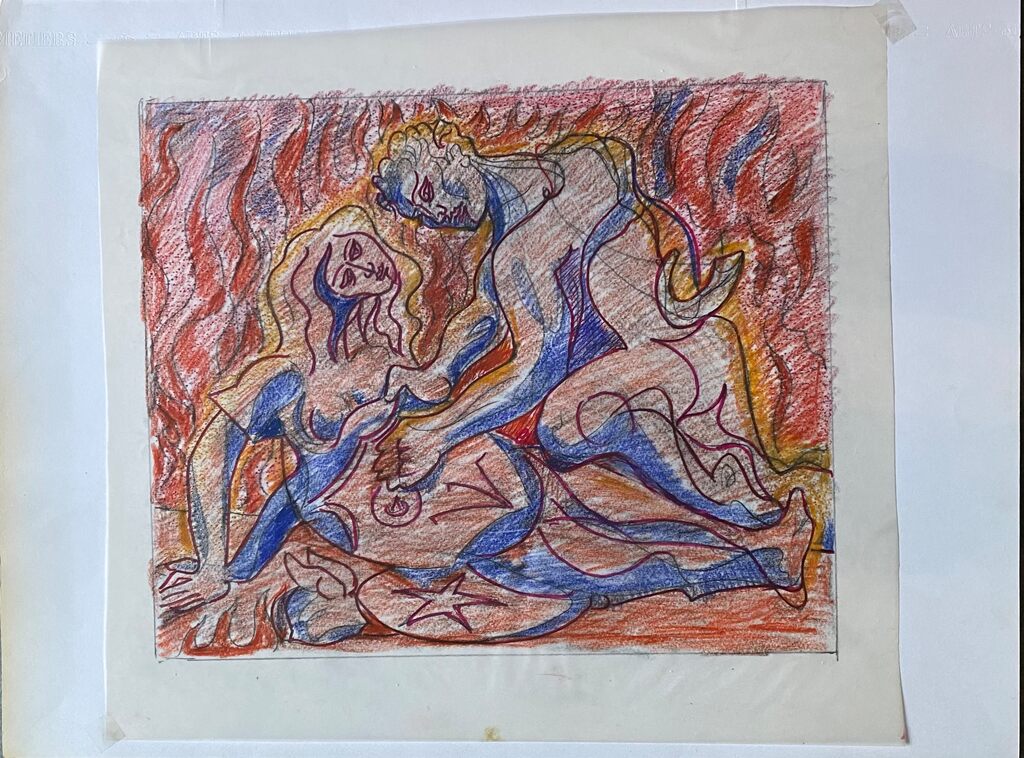 Siegfried & Brunhilde d'André Masson, 1979