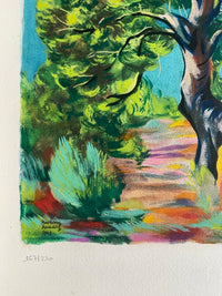 L'entrée du camp by Moïse Kisling, 1959 (view 2)