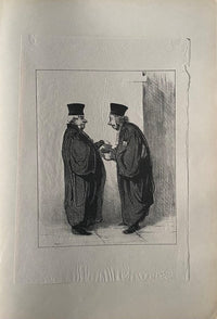 Court Scene by Honoré Daumier, 1918 (view 2)
