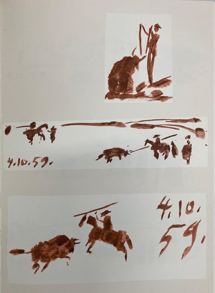 Toros y Toreros by Pablo Picasso, 1961