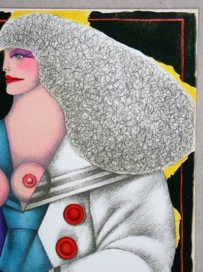 Woman with Bird by Richard Lindner, 1974 (view 4)