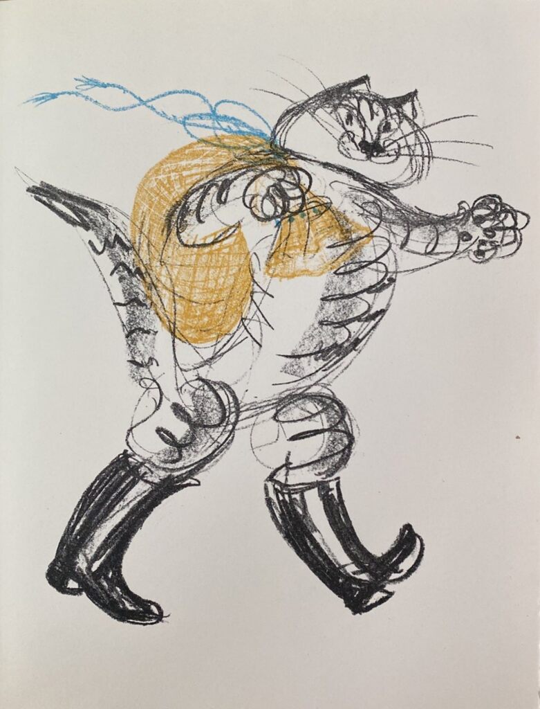 Le Chat botté (Puss in Boots) by Hans Fischer ("Fis"), 1960