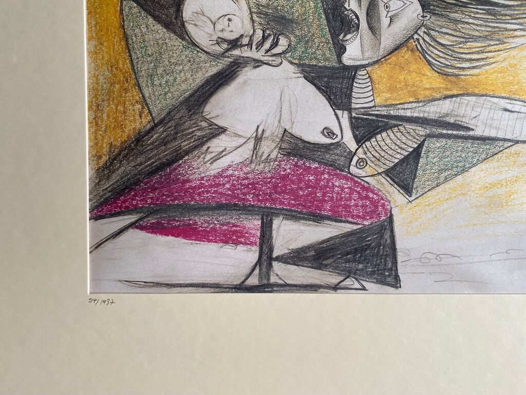 Guernica Study by Pablo Picasso, 1990 (view 2)