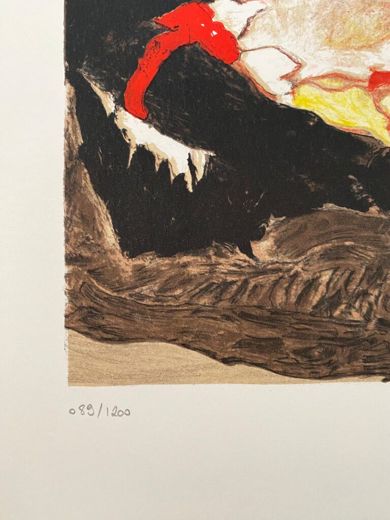 Red-Haired Girl with Spread Legs by Egon Schiele, 2007 (view 2)