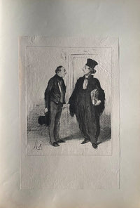 Court Scene by Honoré Daumier, 1918 (view 2)