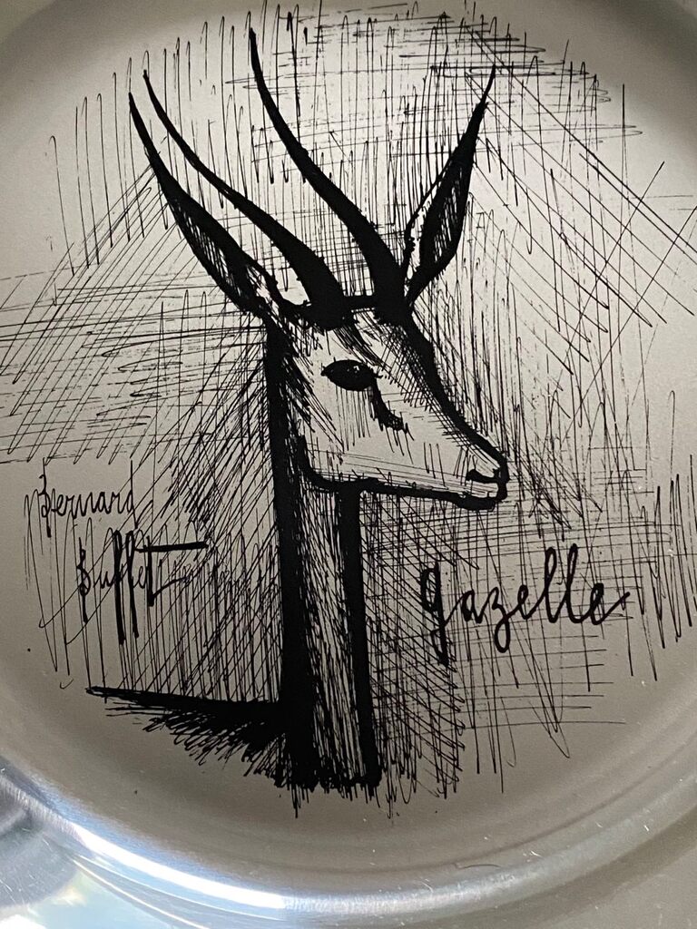 Gazelle de Bernard Buffet, 1973 (vue 2)